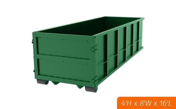 depending on availability, we can usually deliver a 15 yard dumpster within 24-48 hours